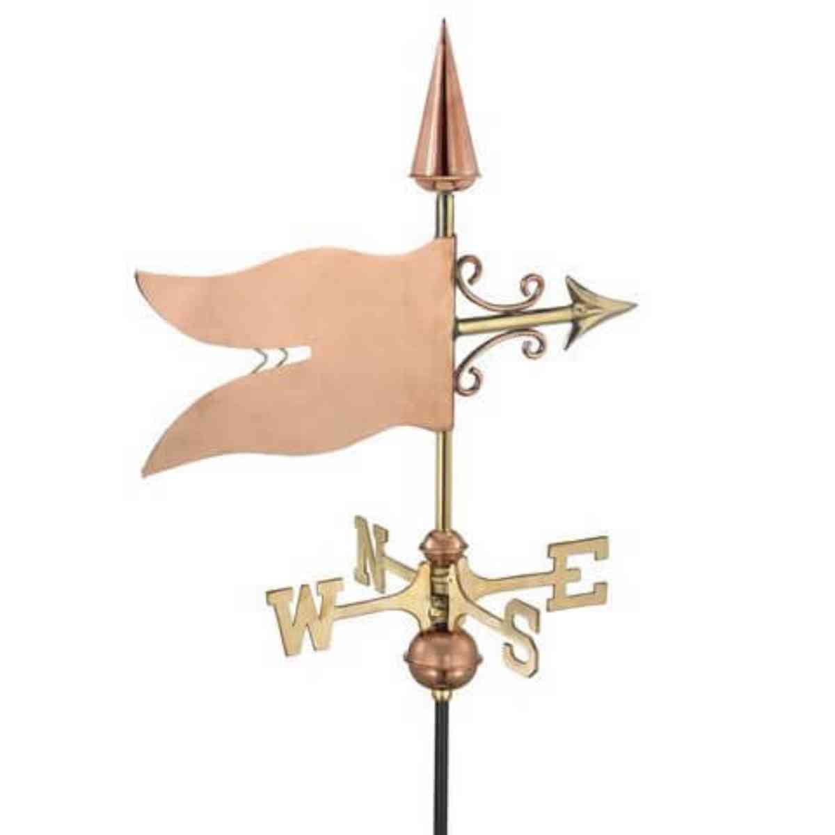 Copper banner weathervane.jpg Copper banner weathervane